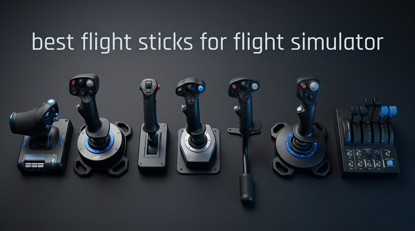 best flight sticks for flight simulator
