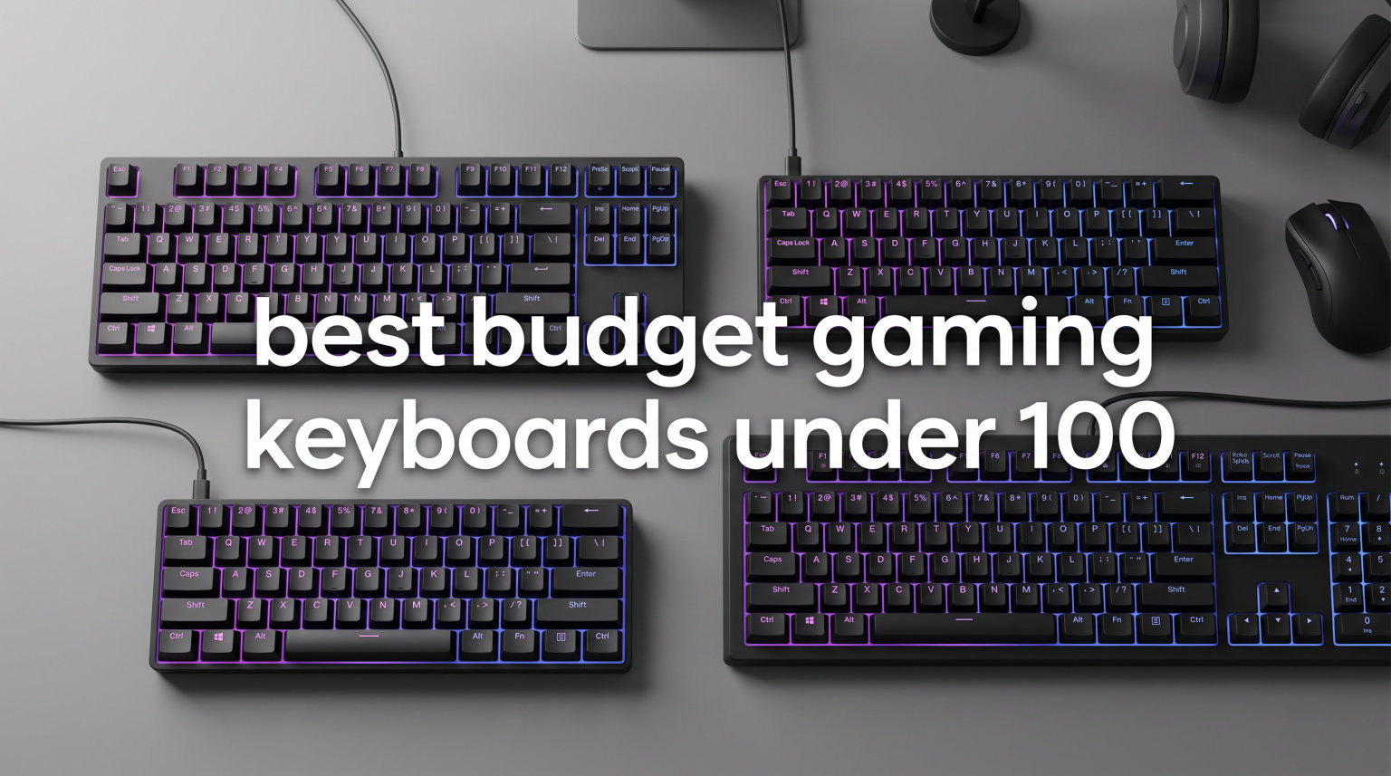 best budget gaming keyboards under 100