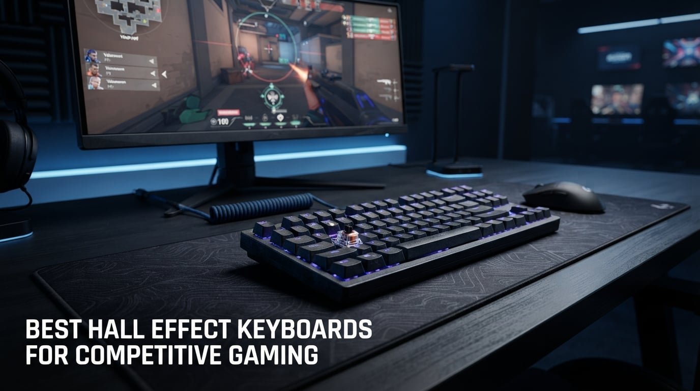 best hall effect keyboards for competitive gaming