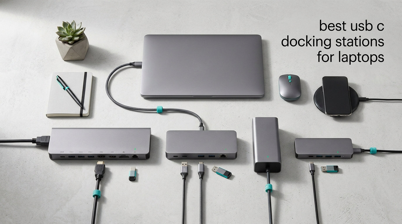 best usb c docking stations for laptops