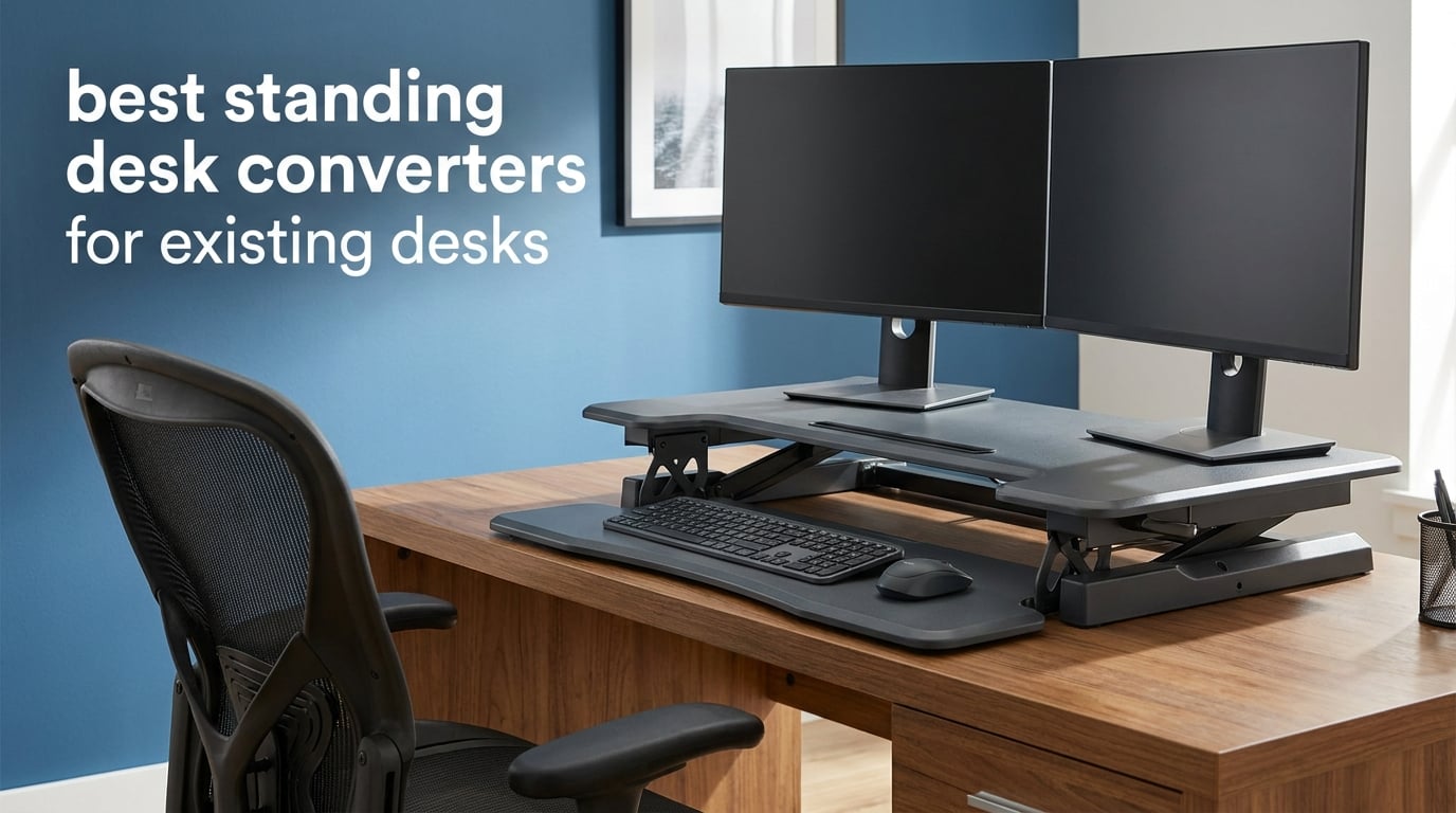best standing desk converters for existing desks