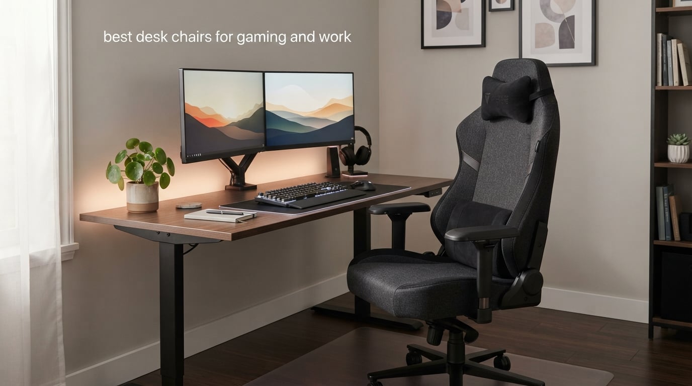 best desk chairs for gaming and work