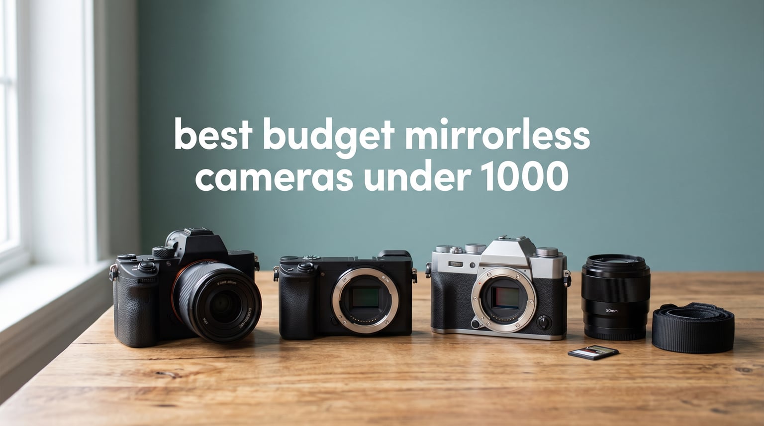 best budget mirrorless cameras under 1000