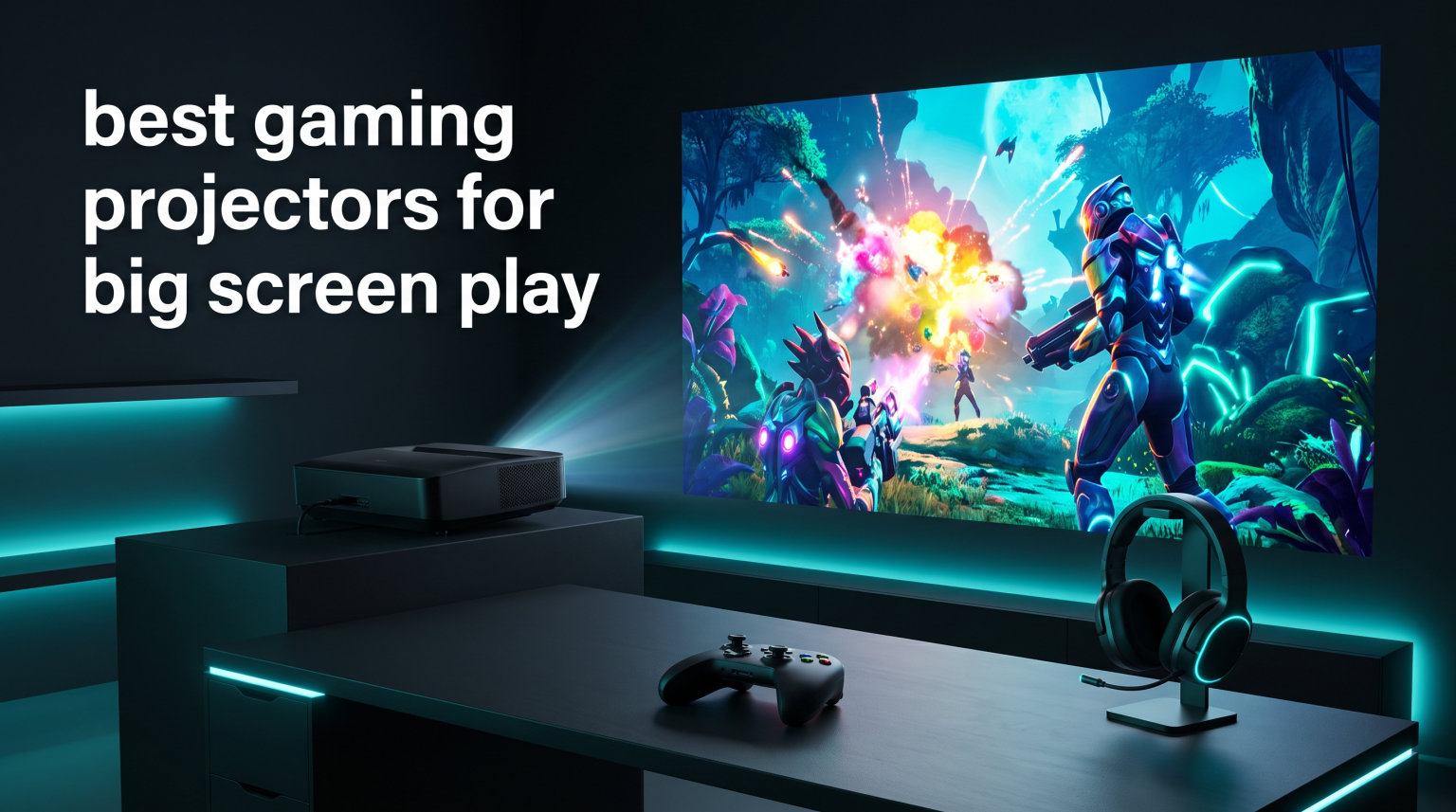 best gaming projectors for big screen play
