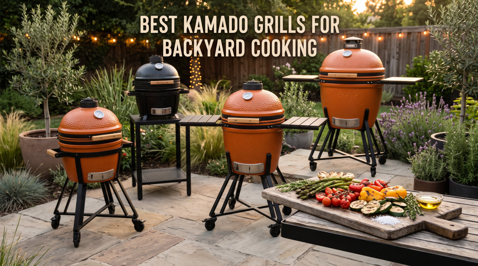 best kamado grills for backyard cooking