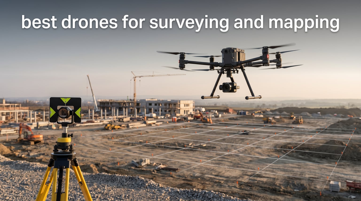 best drones for surveying and mapping