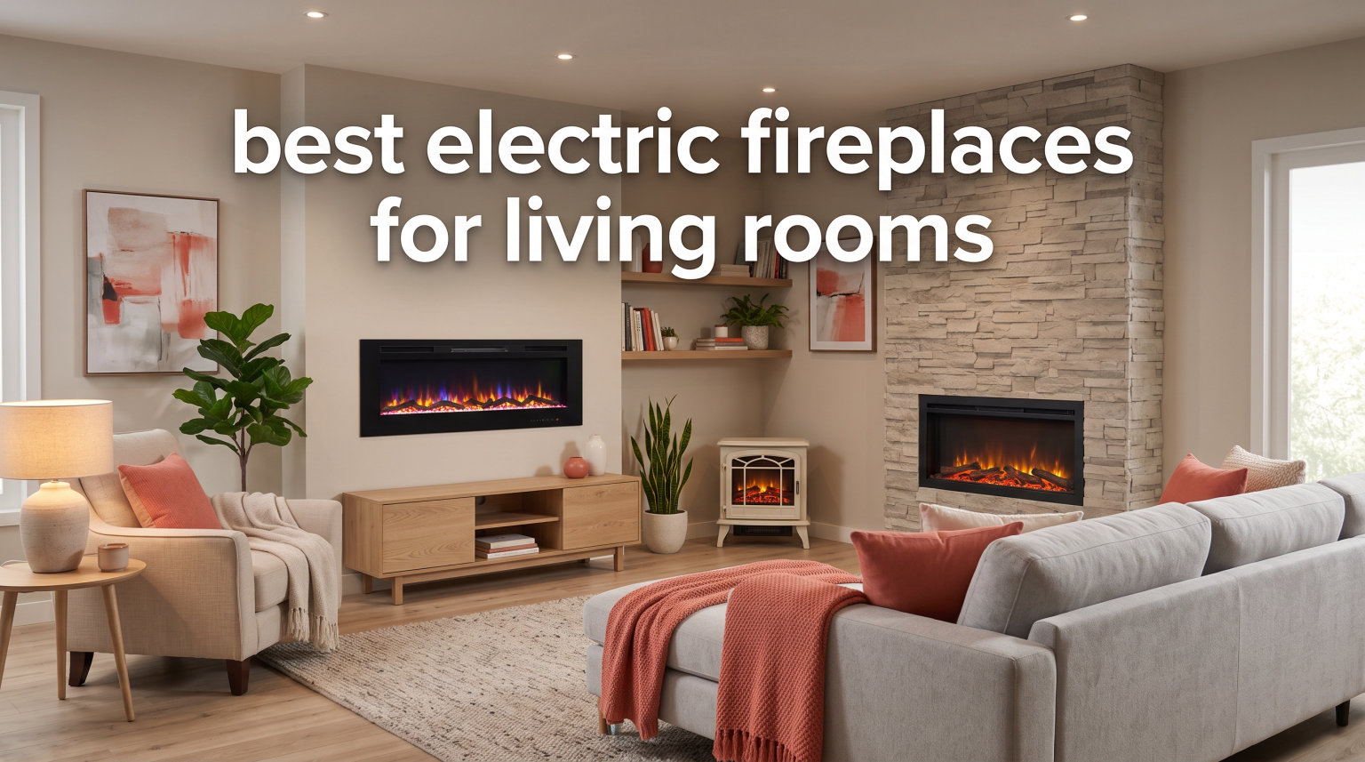 best electric fireplaces for living rooms