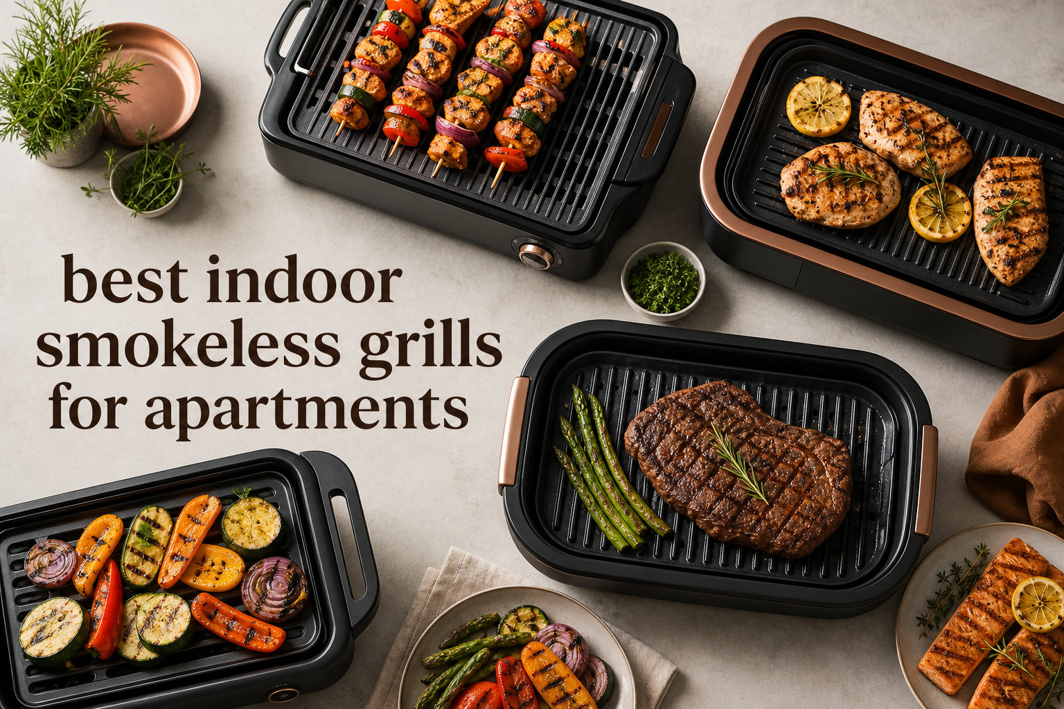best indoor smokeless grills for apartments