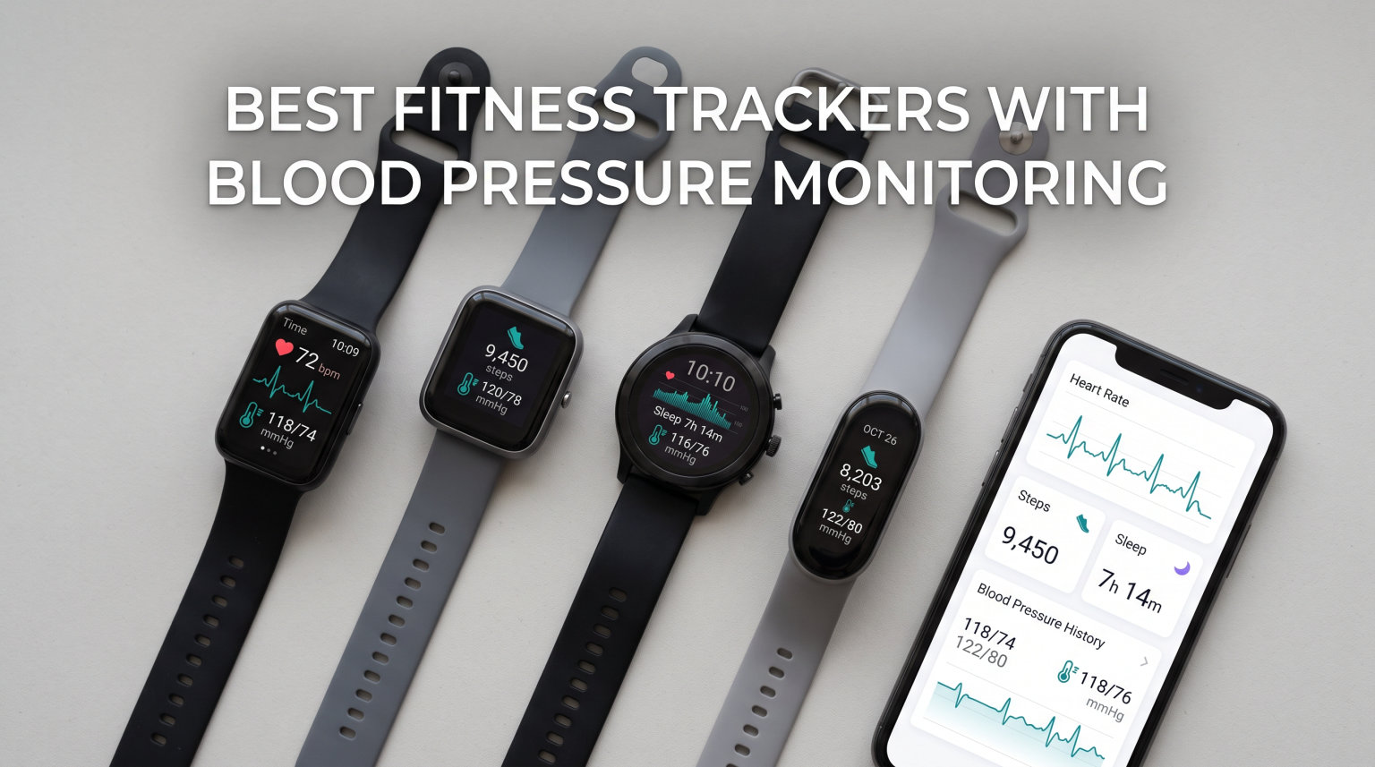 best fitness trackers with blood pressure monitoring