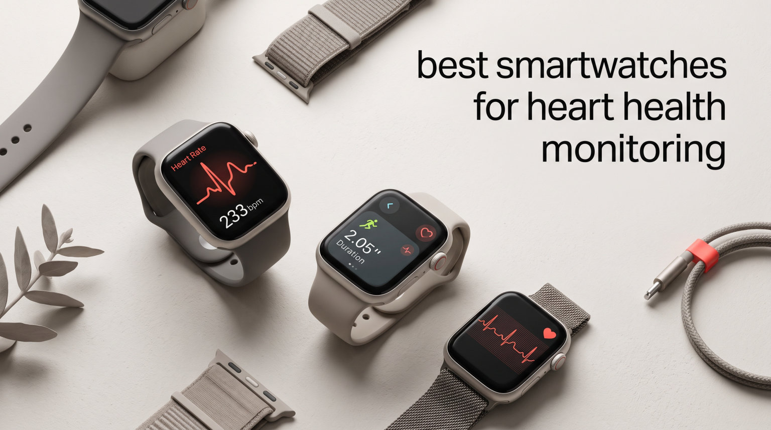best smartwatches for heart health monitoring