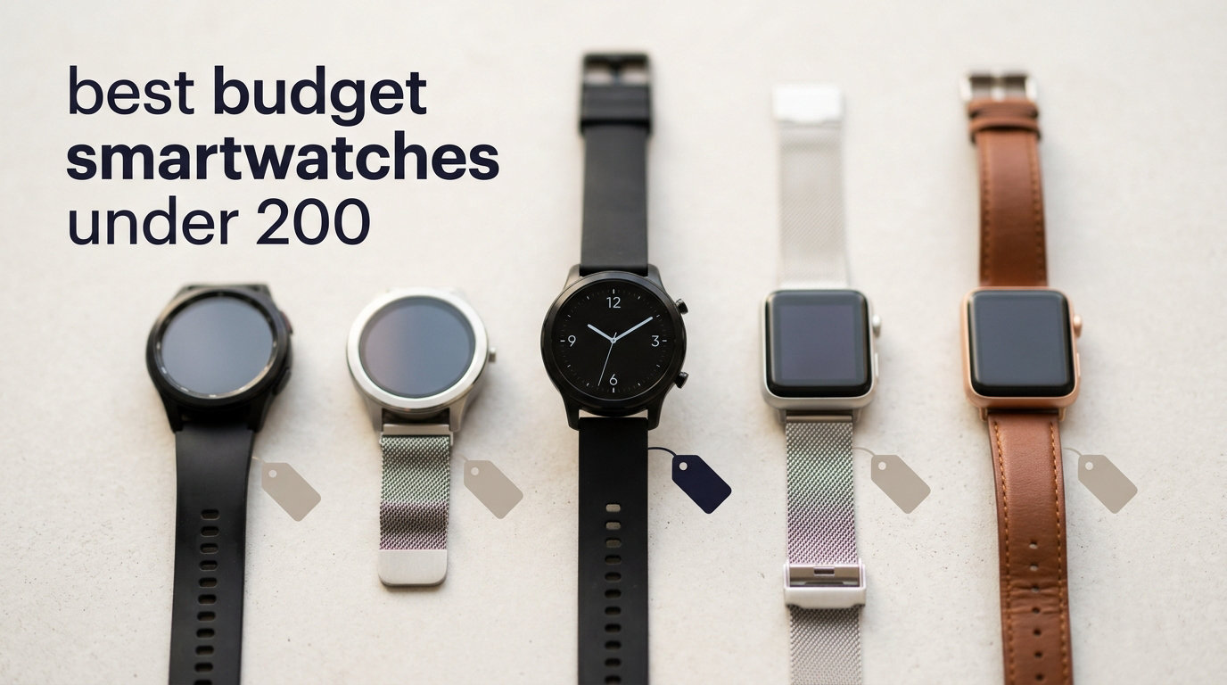 best budget smartwatches under 200