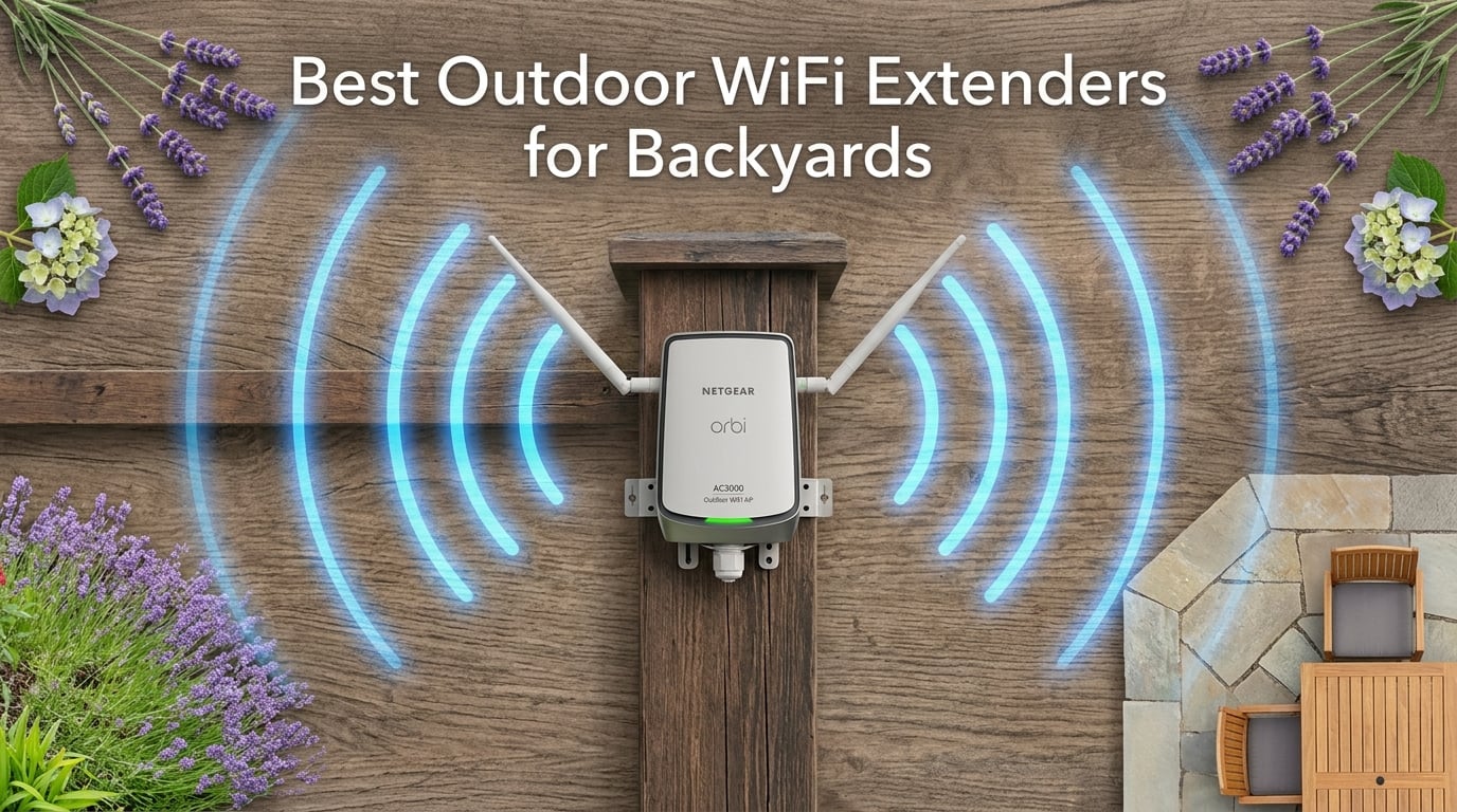best outdoor wifi extenders for backyards
