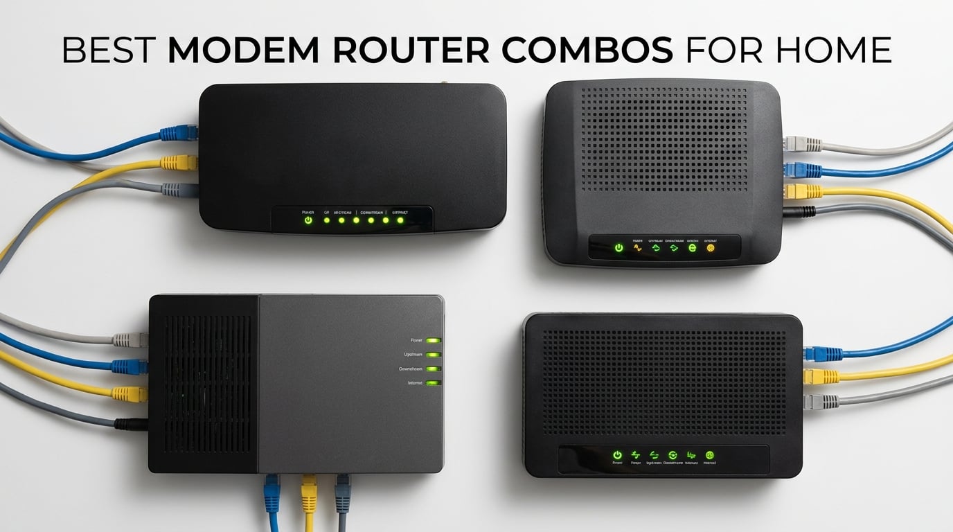 best modem router combos for home