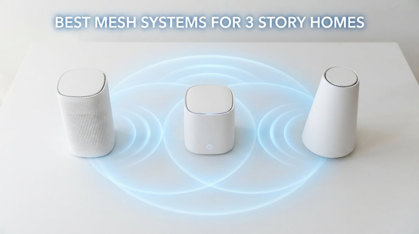 best mesh systems for 3 story homes