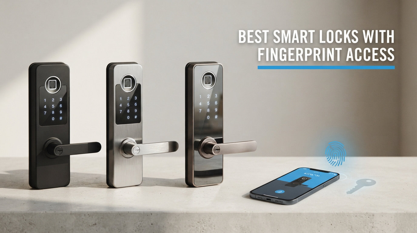 best smart locks with fingerprint access