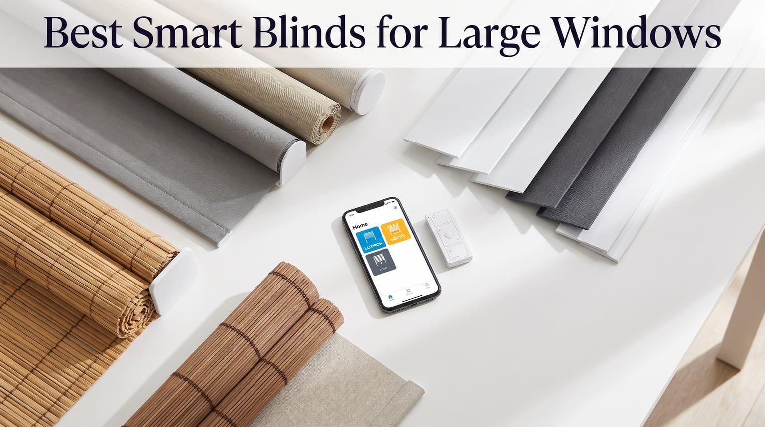 best smart blinds for large windows