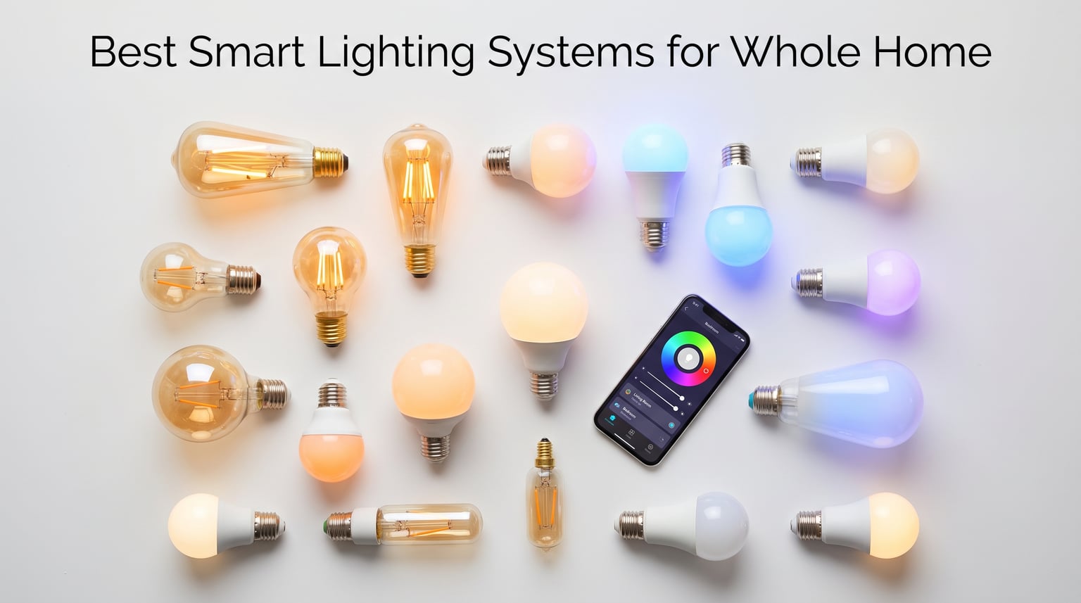 best smart lighting systems for whole home
