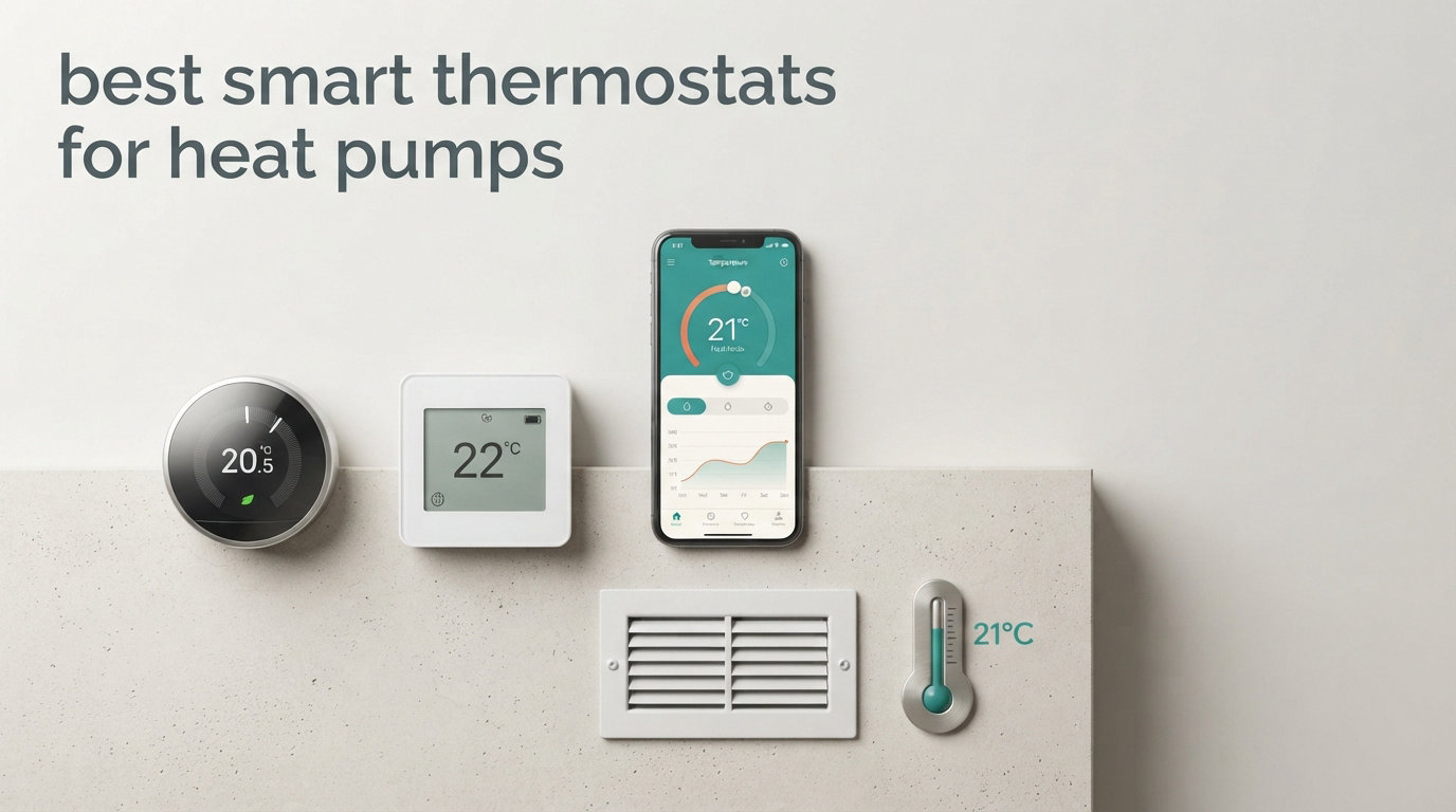 best smart thermostats for heat pumps