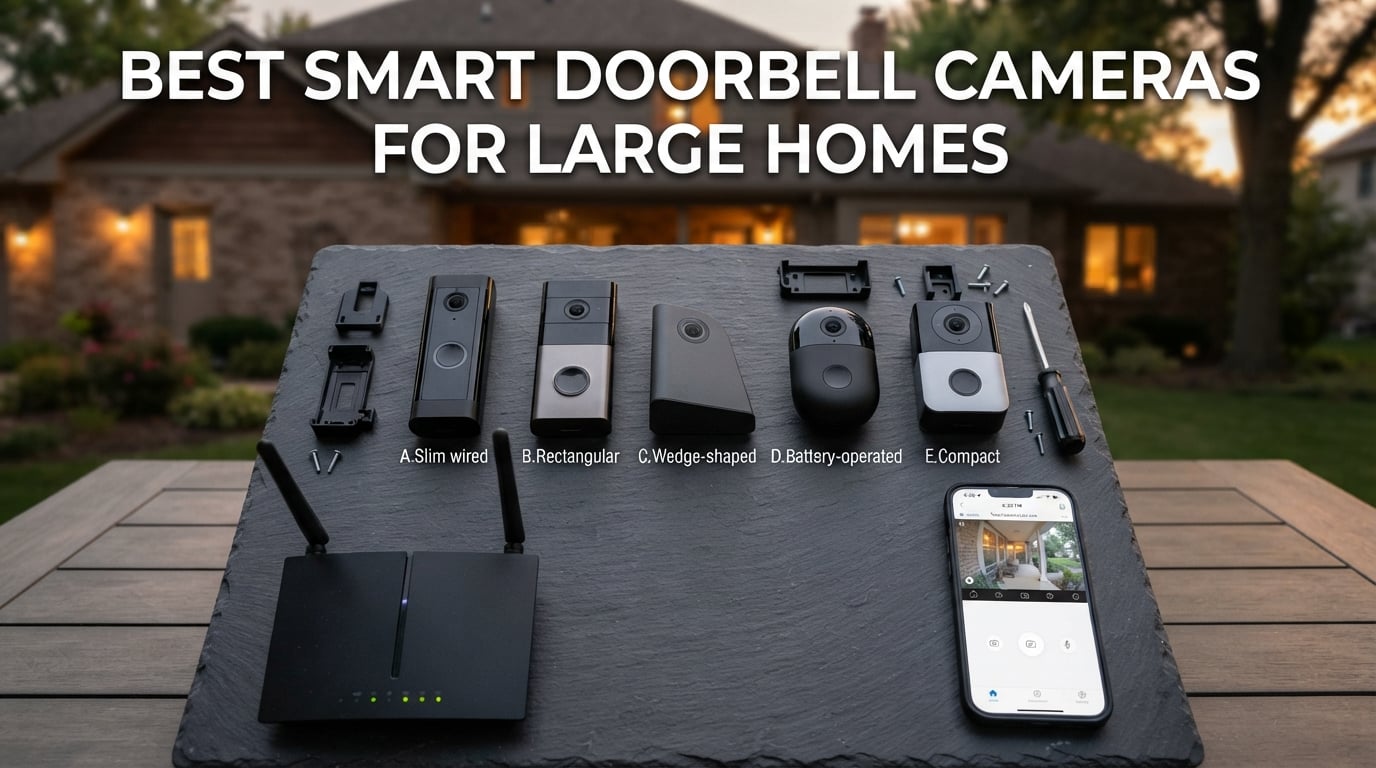 best smart doorbell cameras for large homes
