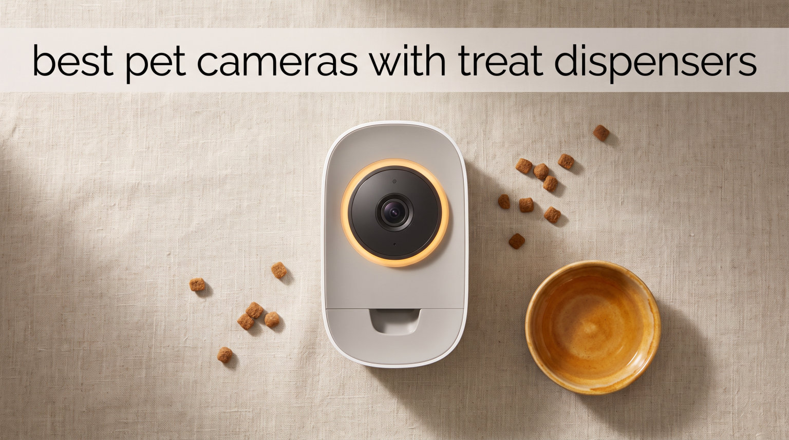 best pet cameras with treat dispensers