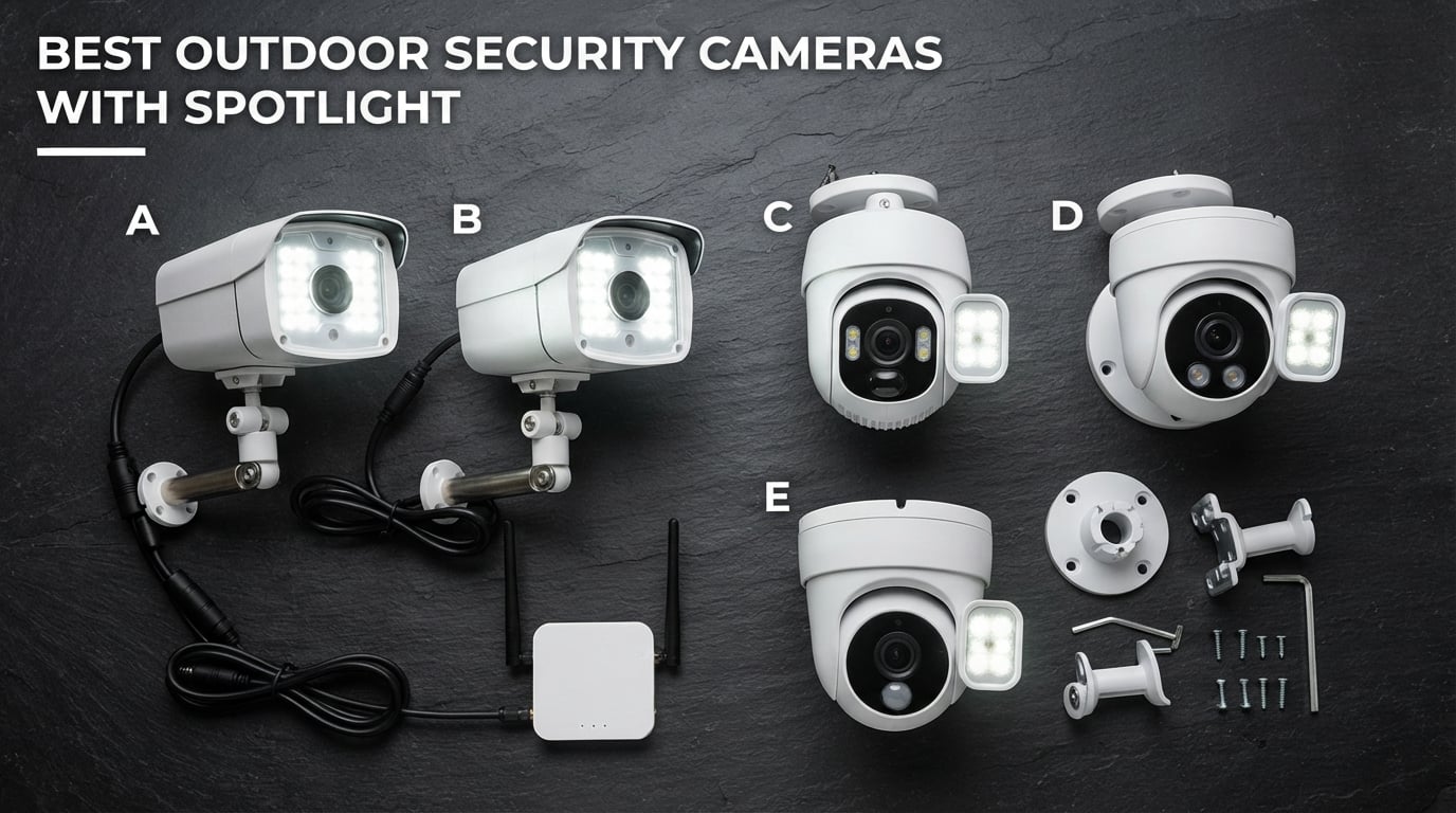 best outdoor security cameras with spotlight