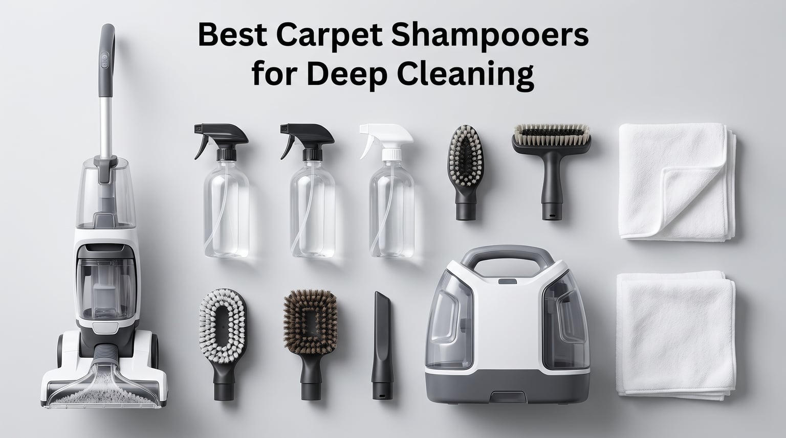 best carpet shampooers for deep cleaning