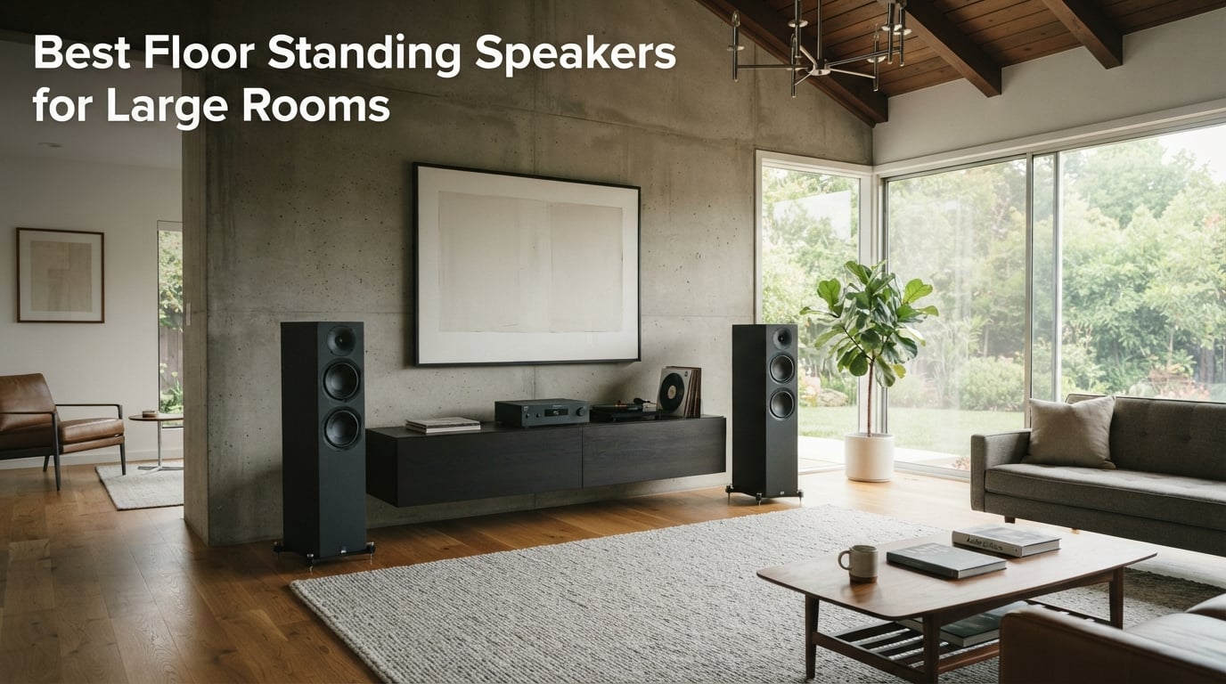 best floor standing speakers for large rooms