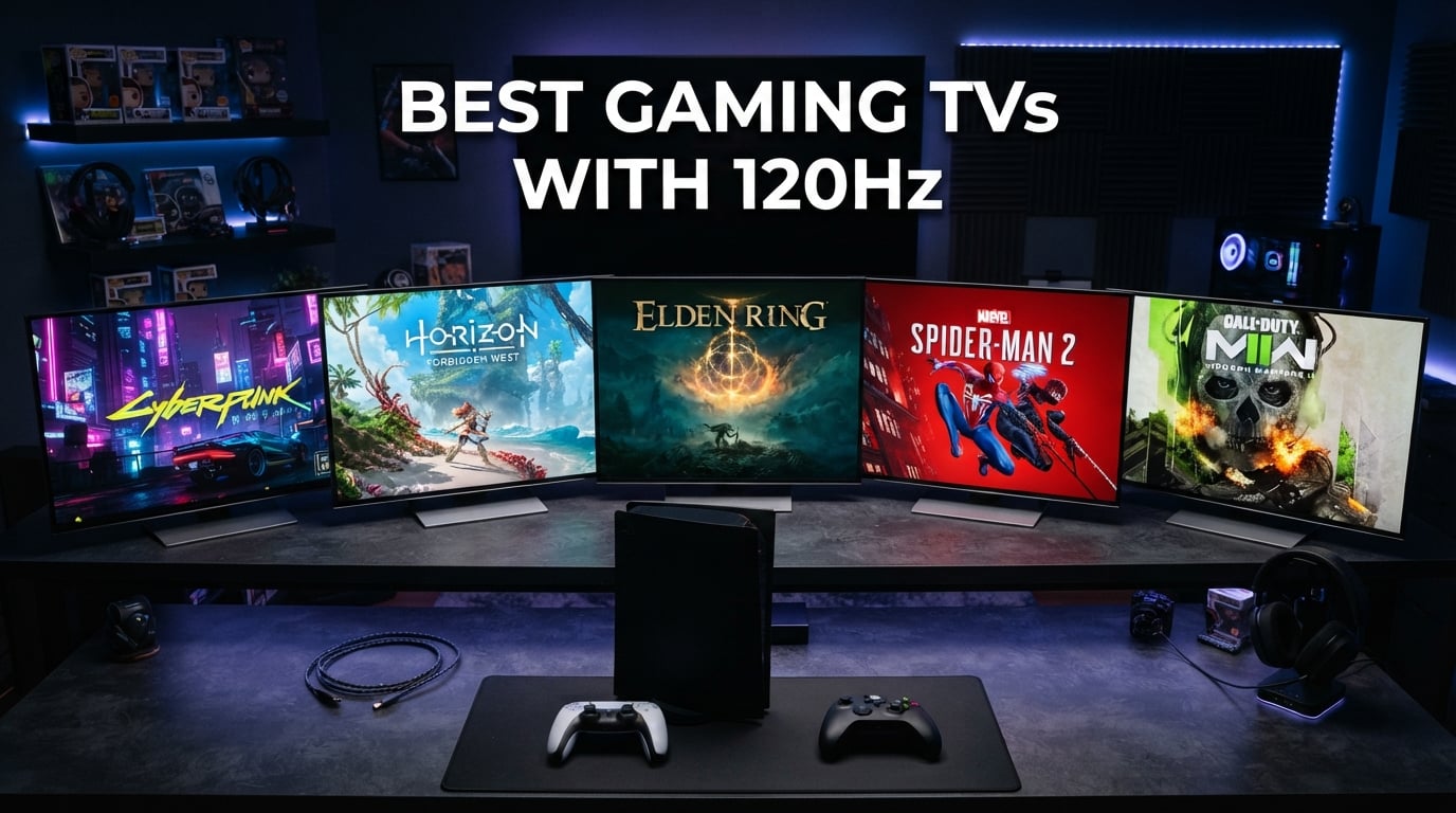 best gaming tvs with 120hz