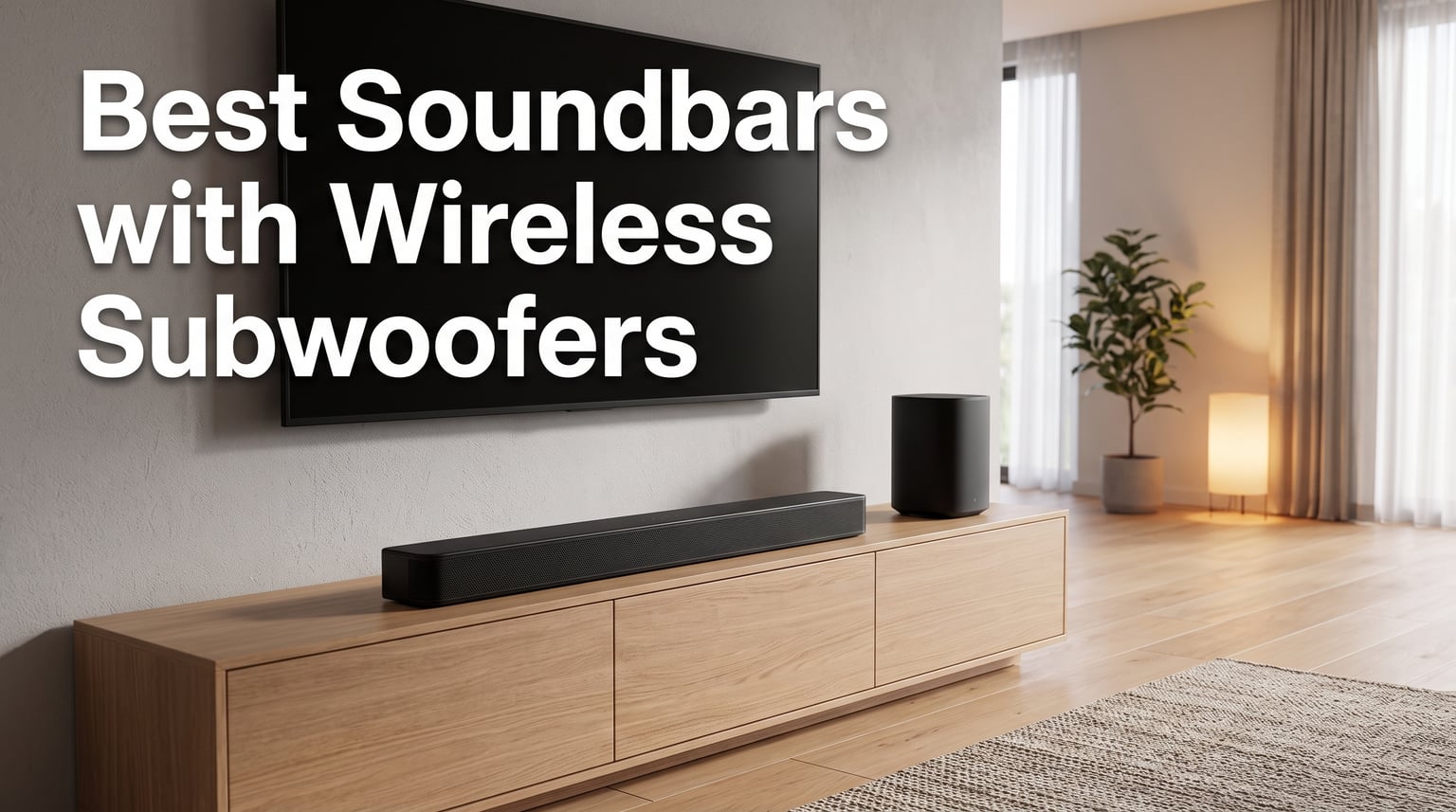 best soundbars with wireless subwoofers