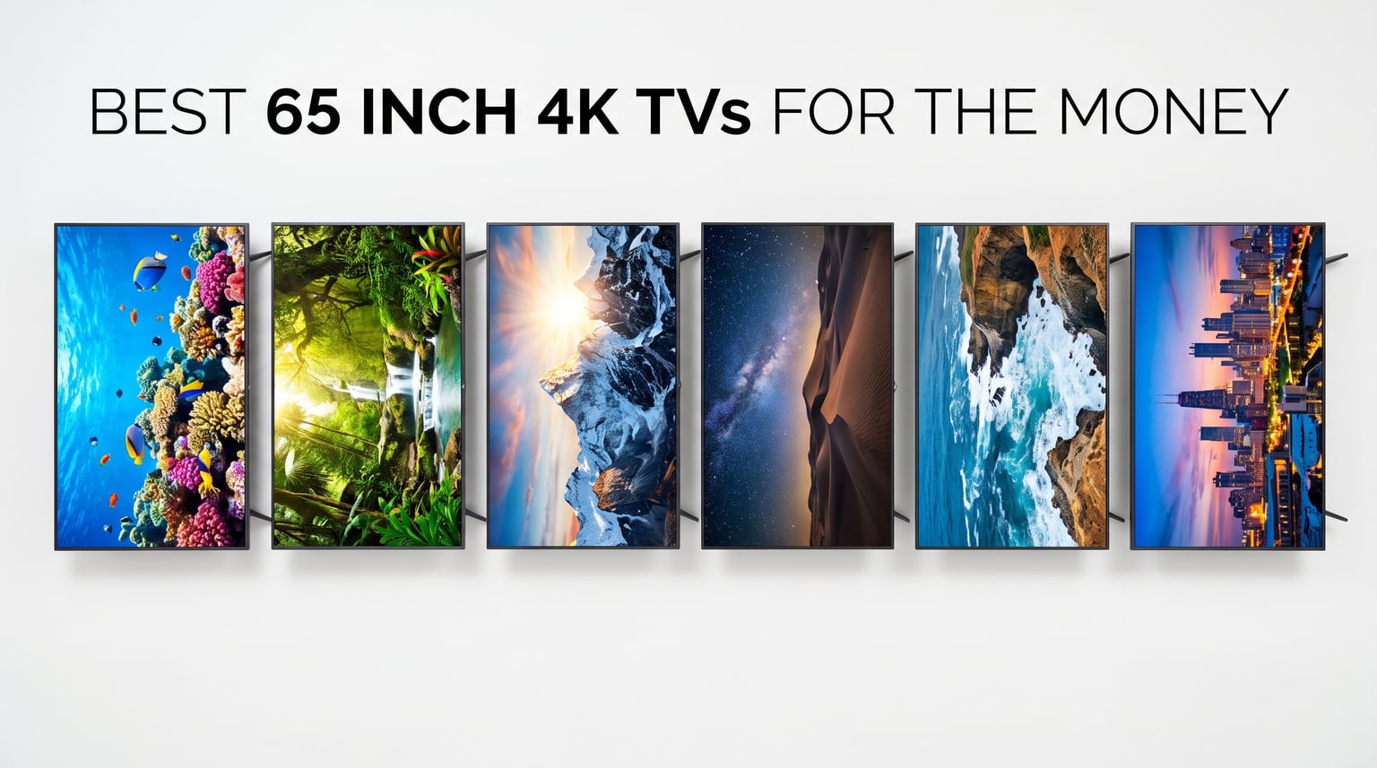 best 65 inch 4k tvs for the money