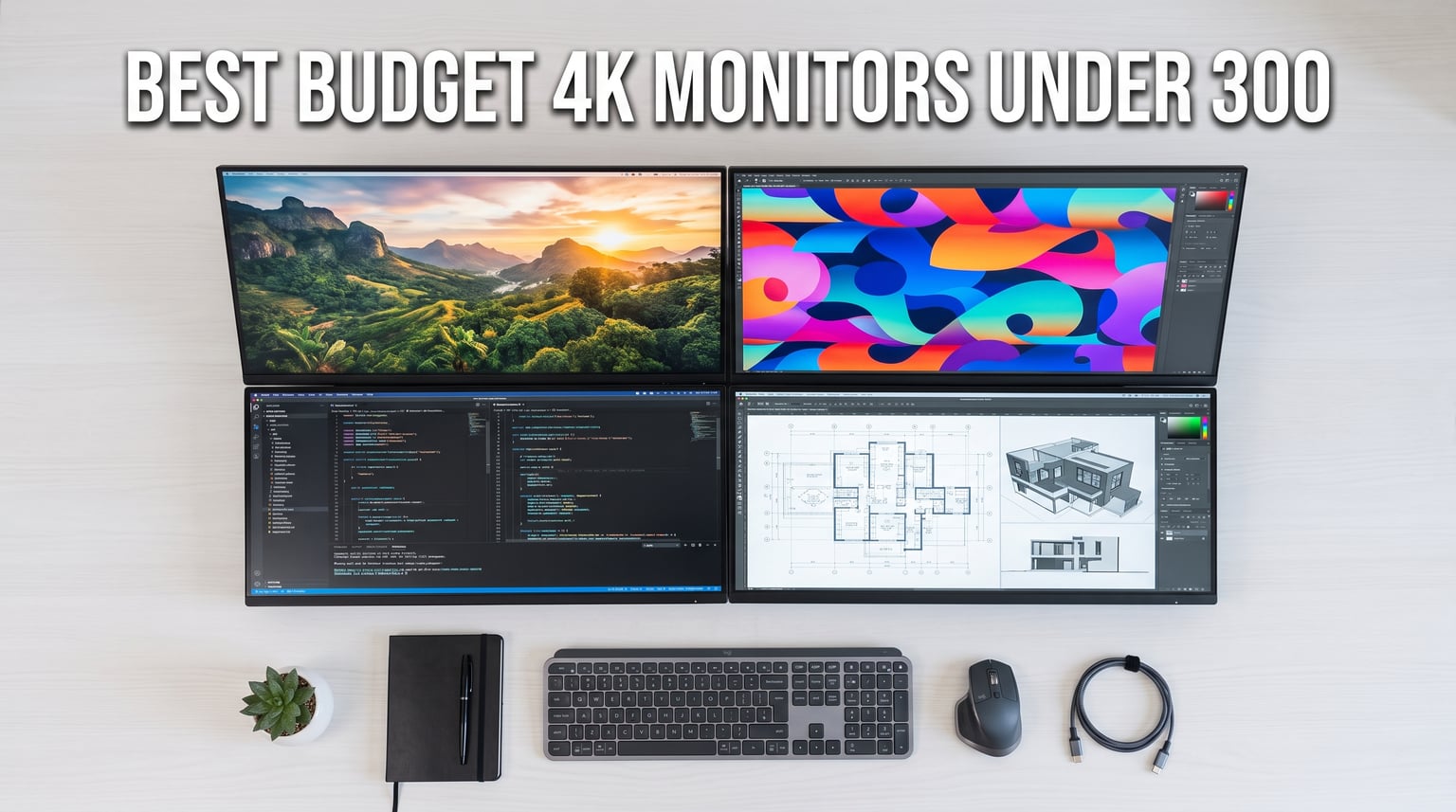 best budget 4k monitors under 300