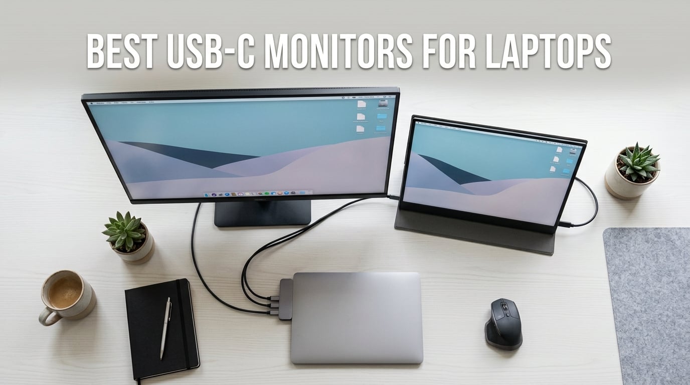best usb c monitors for laptops