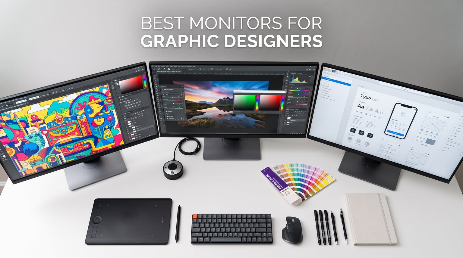 best monitors for graphic designers