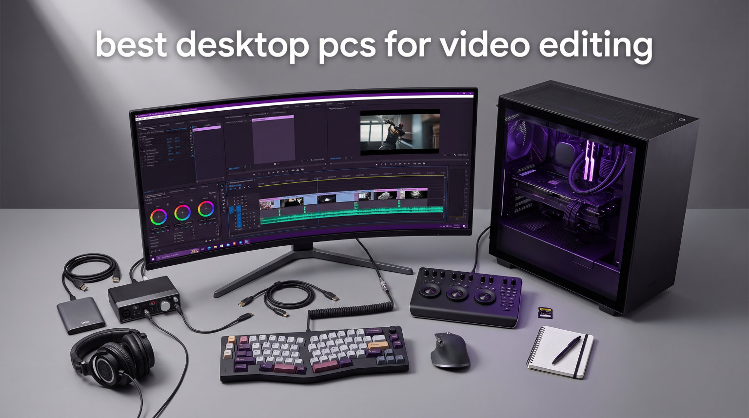 best desktop pcs for video editing