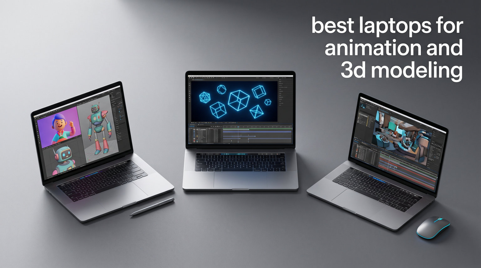 best laptops for animation and 3d modeling
