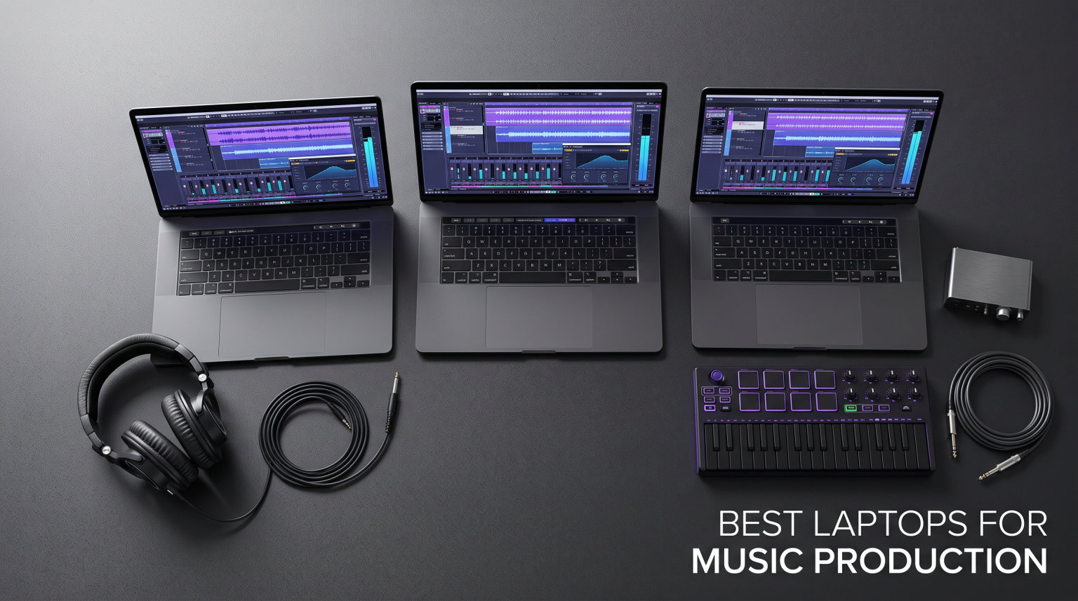 best laptops for music production