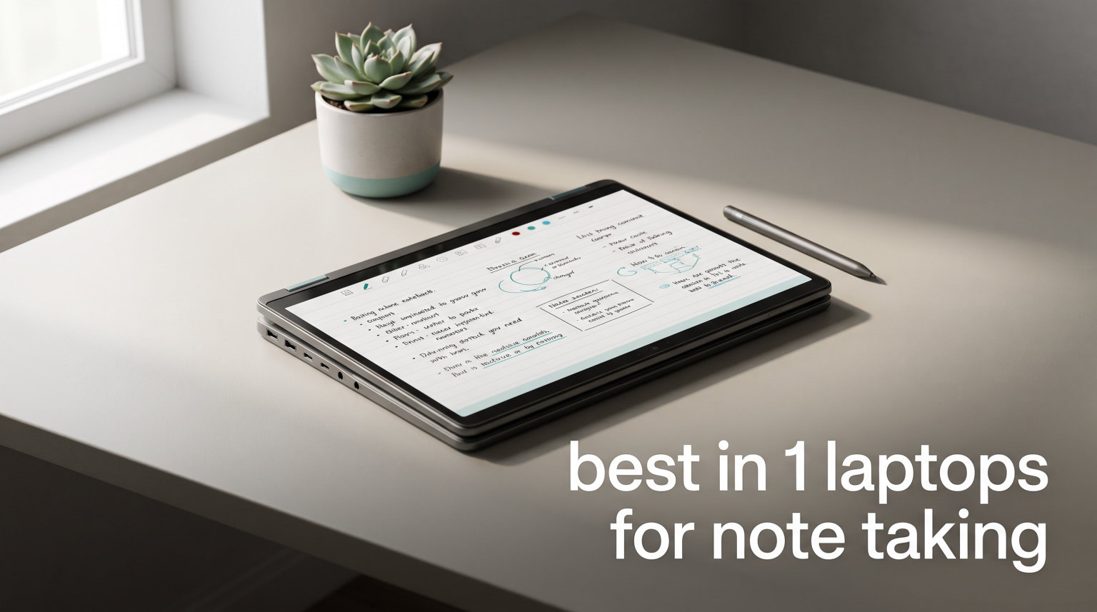 best 2 in 1 laptops for note taking