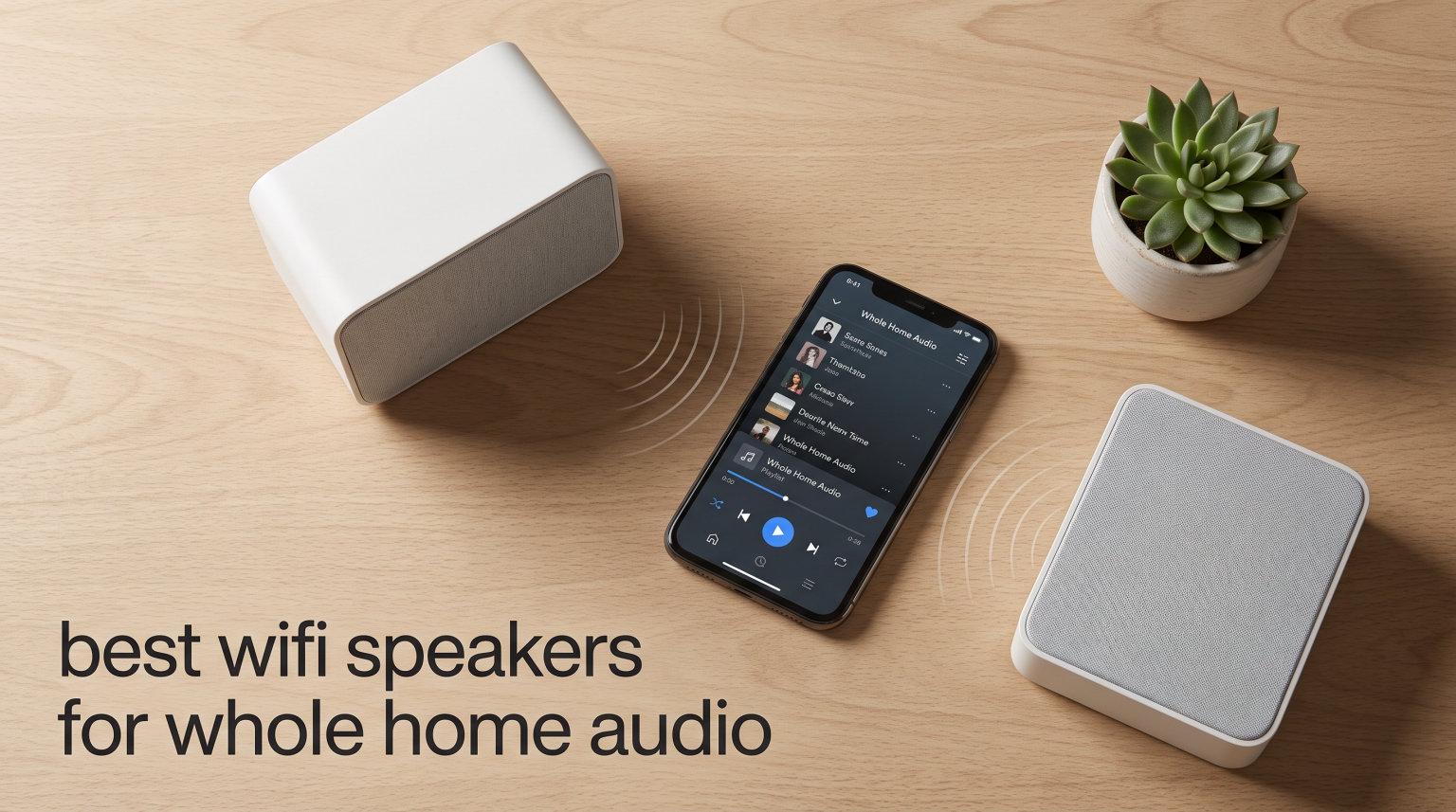 best wifi speakers for whole home audio