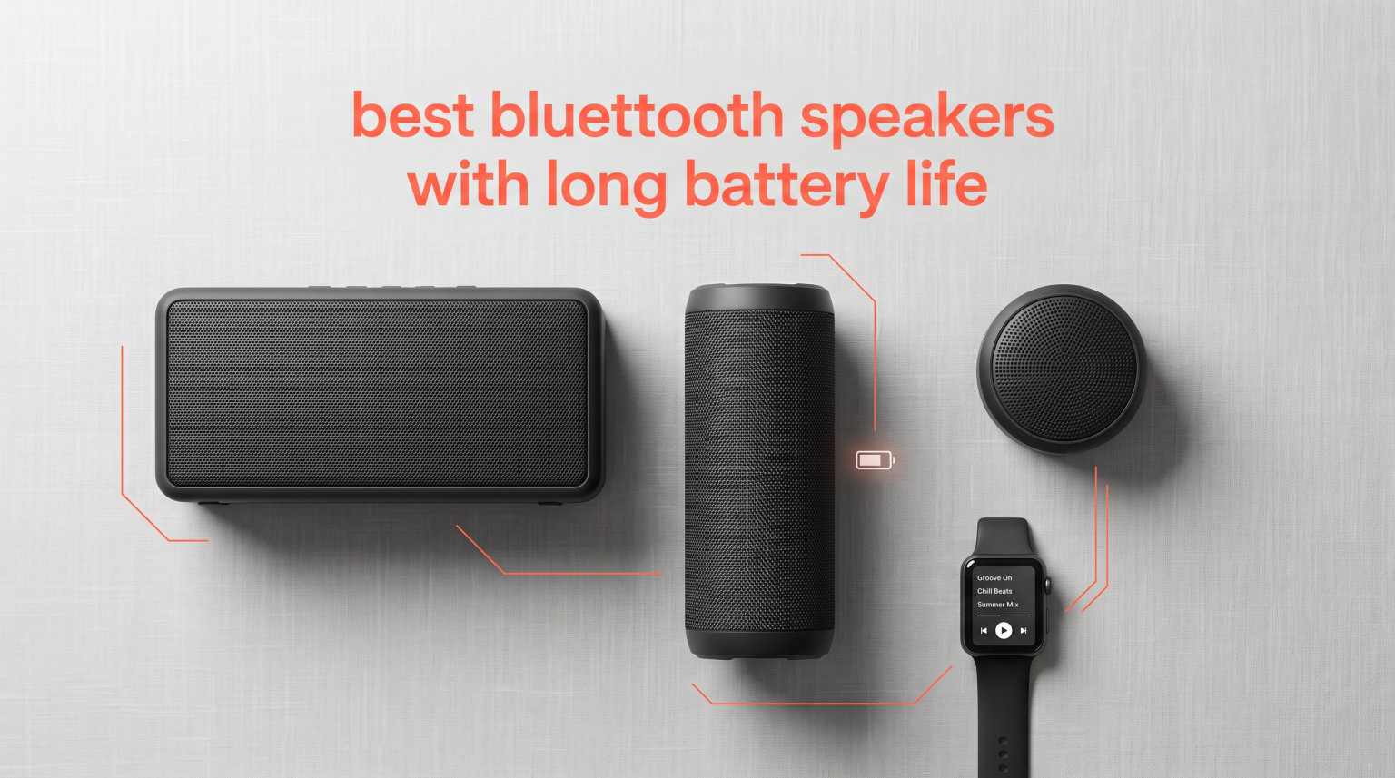 best bluetooth speakers with long battery life