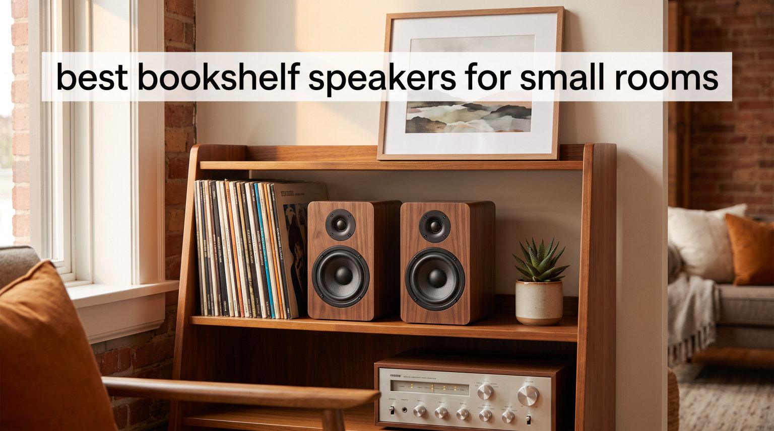 best bookshelf speakers for small rooms