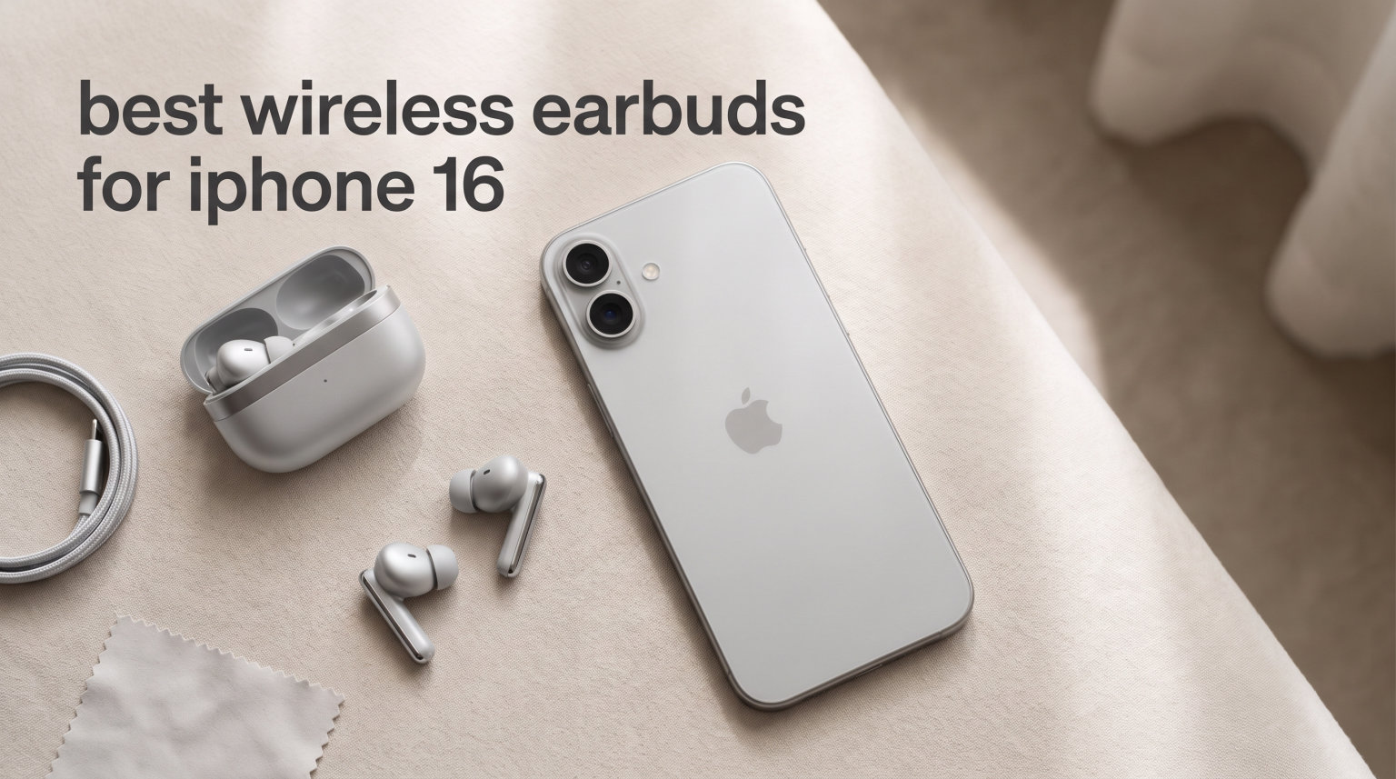 best wireless earbuds for iphone 16