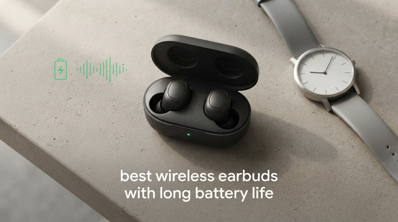 best wireless earbuds with long battery life