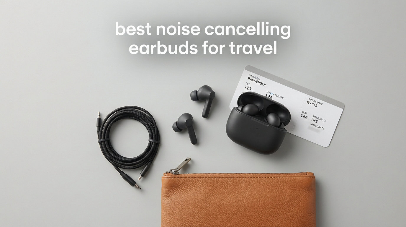 best noise cancelling earbuds for travel
