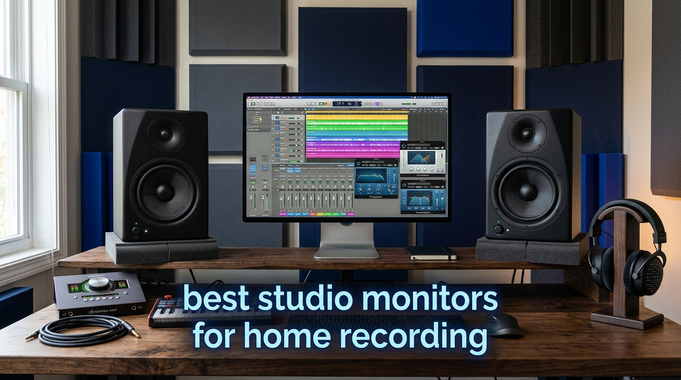 best studio monitors for home recording