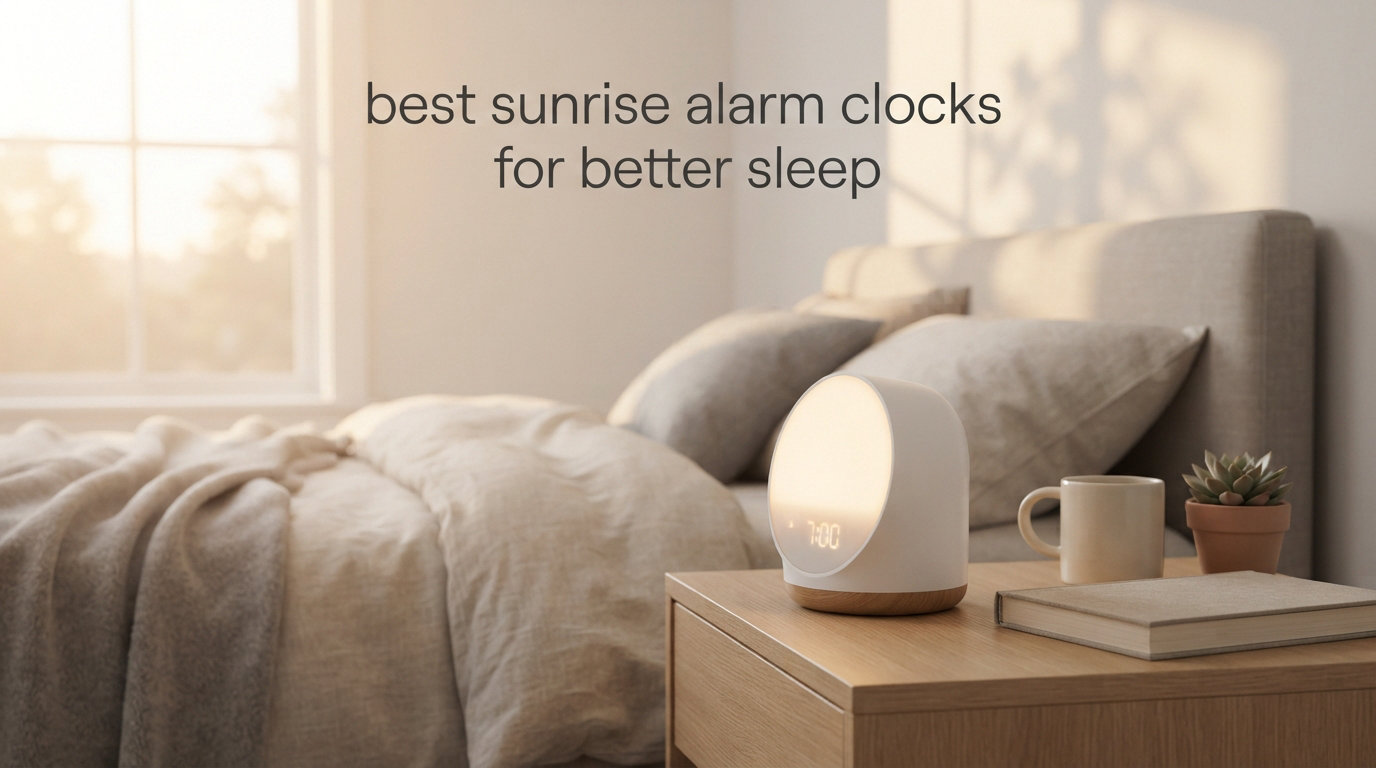 best sunrise alarm clocks for better sleep