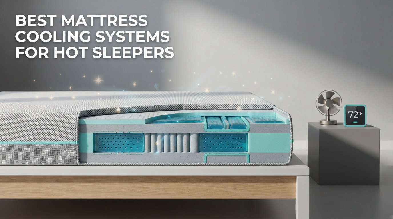 best mattress cooling systems for hot sleepers