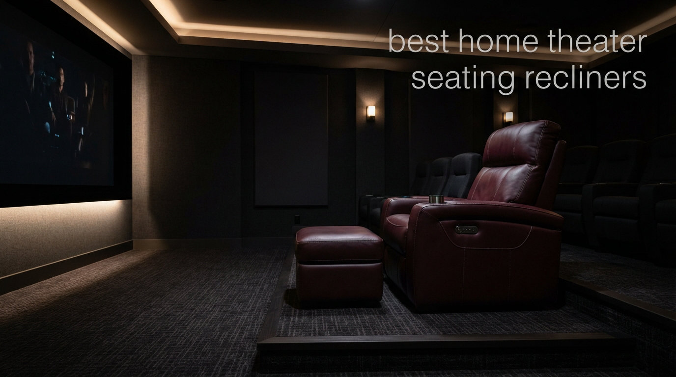 best home theater seating recliners