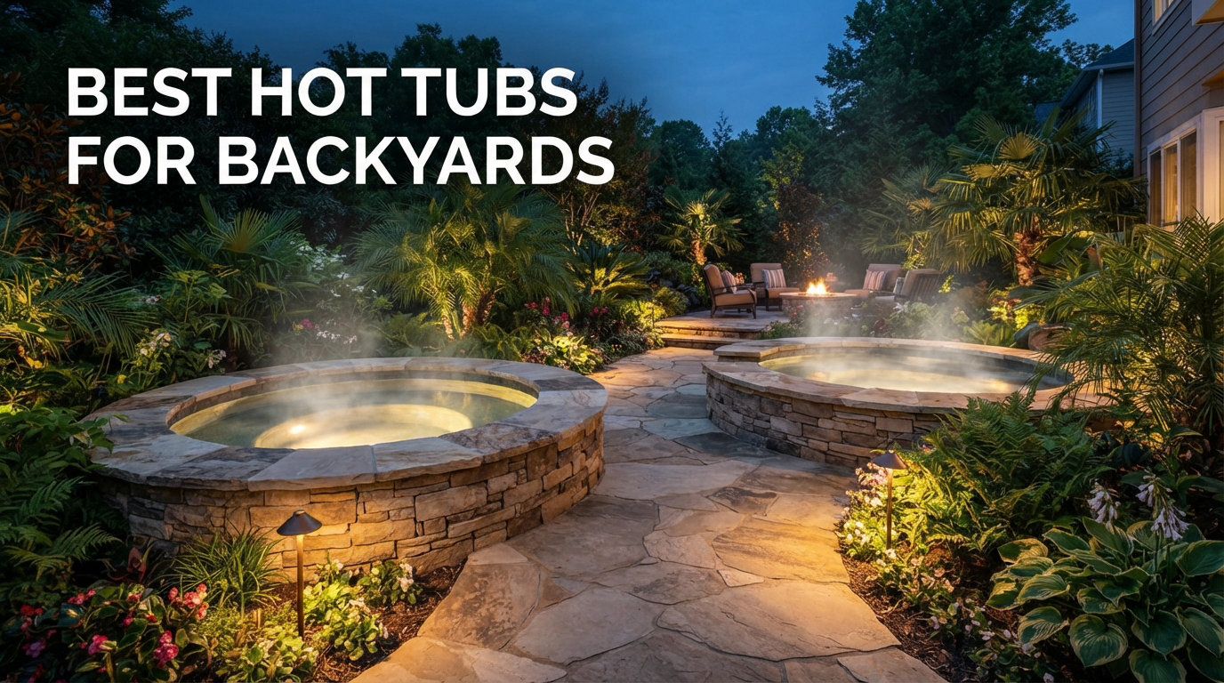 best hot tubs for backyards