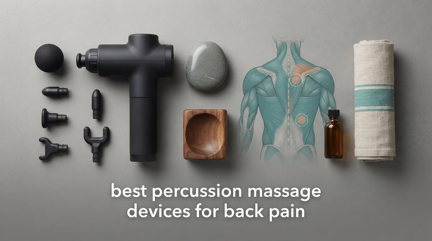 best percussion massage devices for back pain