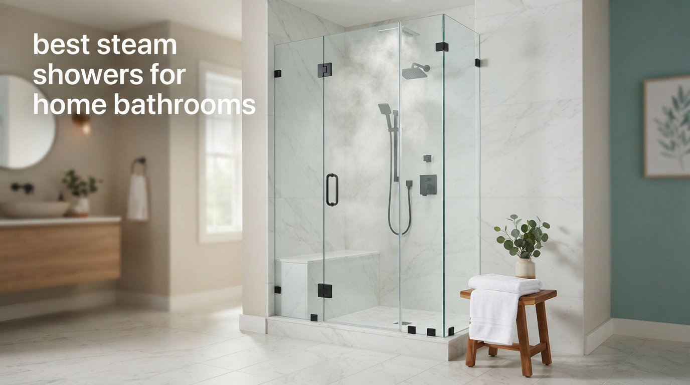 best steam showers for home bathrooms